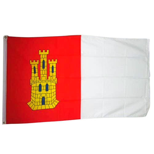 comprar en amazon comunidad española bandera castilla la mancha españa escudo de armas manchego