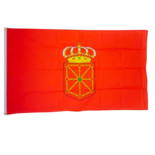 comunidad española bandera navarra nafarroa españa escudo de armas navarro