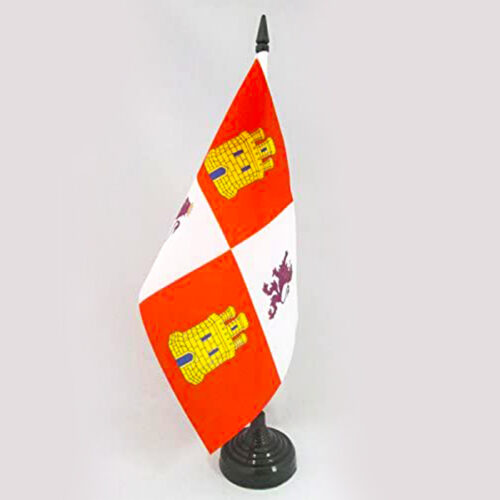 comunidad española bandera banderita despacho castilla y leon españa escudo de armas castellano leones