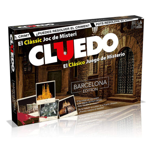 cluedo juego de detectives y misterio en Barcelona, cataluña, españa