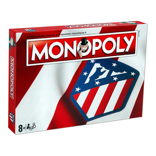 monopoly español juego propiedades inmobiliaras y negocios versión futbol Atletico Madrid