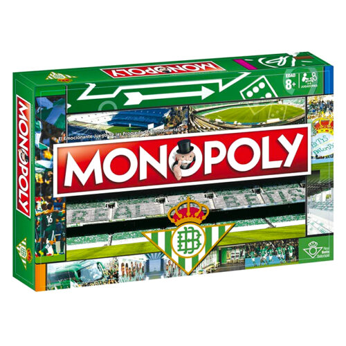 monopoly juego propiedades inmobiliaras y negocios versión betis andalucia equipo futbol andaluz en españa