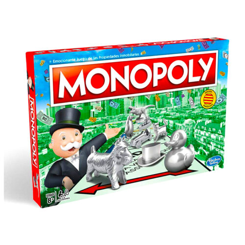 monopoly español juego propiedades inmobiliaras y negocios versión cataluña en barcelona