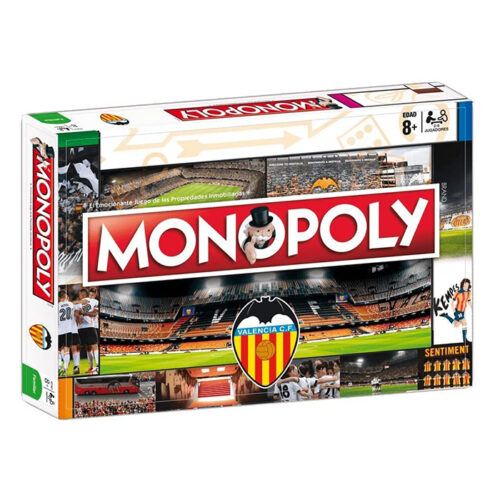 monopoly español juego propiedades inmobiliaras y negocios versión futbol valencia cf