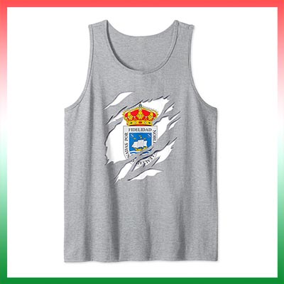 Ciudad de san sebastian donostia Escudo Efecto desgarro 3D Pais Vasco camiseta sin mangas tirantes comprar en amazon