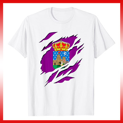 comprar en amazon bandera y escudo ciudad de guadalajara españa camiseta manga corta t shirt