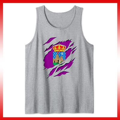 comprar en amazon bandera y escudo ciudad de guadalajara españa camiseta sin mangas tirantes tank top