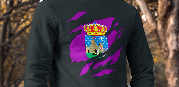 comprar en amazon bandera y escudo ciudad de guadalajara españa sudadera manga larga sweatshirt