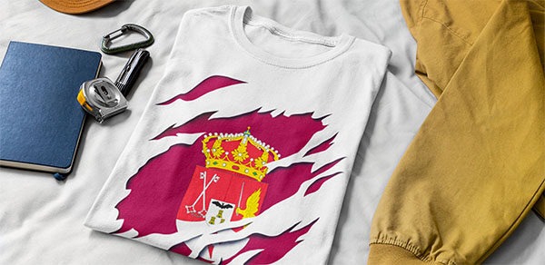 comprar en amazon bandera y escudo provincia de albacete camiseta manga corta t shirt