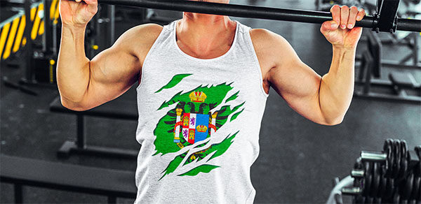 comprar en amazon bandera y escudo provincia de toledo camiseta sin mangas tirantes tank top