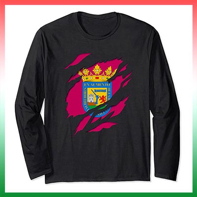 comprar en amazon alava araba Escudo Efecto desgarro 3D Pais Vasco euskadi camisa manga larga