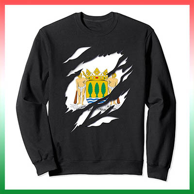 comprar escudo y bandera region de guipuzcoa gipuzkoa Escudo Efecto desgarro 3D Pais Vasco euskadi sudadera sweatshirt en amazon