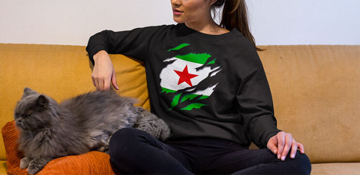 comprar online sudadera bandera independentista andalucia arbonaida