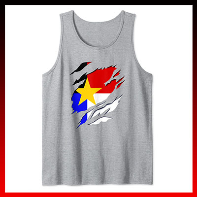 comprar en amazon Bandera Regionalista Manchega Castilla la Mancha camiseta sin mangas tirantes tank top