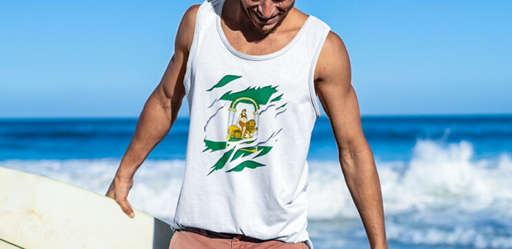 comprar online camiseta de tirantes de andalucia