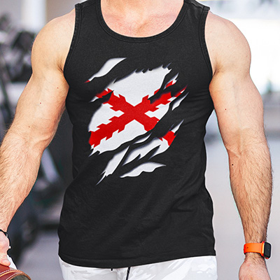 comprar online bandera cruz de borgoña tercios españoles camiseta sin mangas tirantes tank top