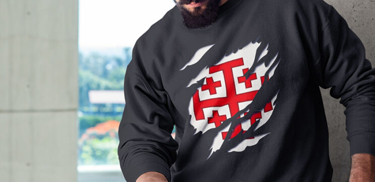 comprar en amazon sudadera bandera cruz santo sepulcro cruz de jerusalen caballeros templarios manga larga sweatshirt