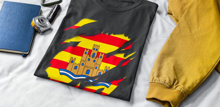 comprar online camiseta bandera de Ibiza