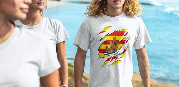 comprar online camiseta bandera de Ibiza