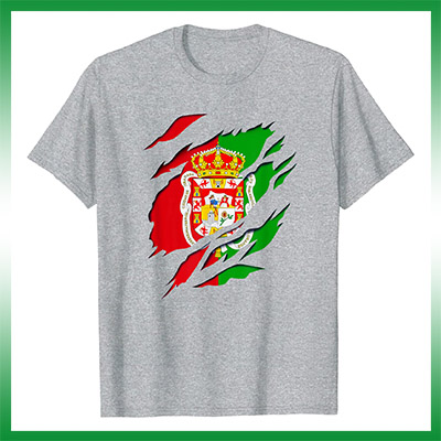 comprar online amazon camiseta manga corta bandera de la ciudad de granada