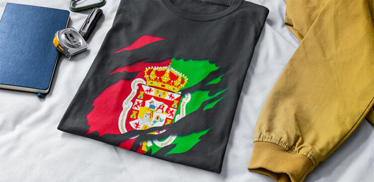 comprar online amazon camiseta manga corta bandera de la ciudad de granada