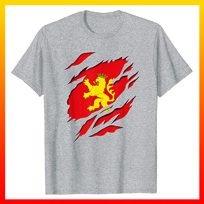 comprar en amazon bandera y escudo ciudad de zaragoza aragon camiseta manga corta t shirt