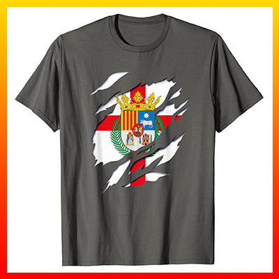 comprar en amazon camiseta bandera de teruel