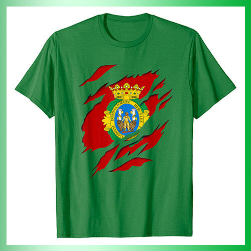 comprar en amazon camiseta bandera ciudad de cadiz andalucia