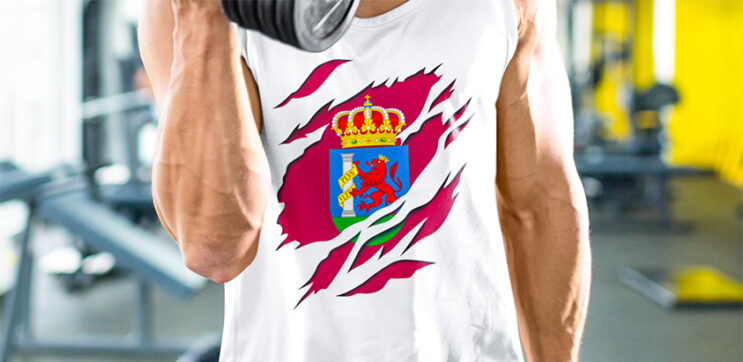 comprar online en amazon camiseta tirantes sin mangas bandera badajoz ciudad extremadura