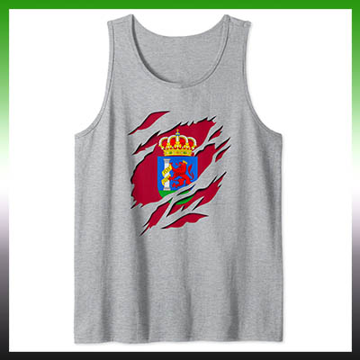 comprar online camiseta tirantes sin mangas bandera badajoz ciudad extremadura