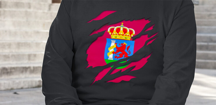 comprar en amazon sudadera bandera badajoz ciudad extremadura