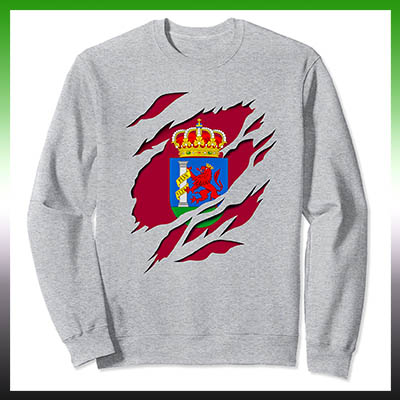 comprar en amazon sudadera bandera badajoz ciudad extremadura