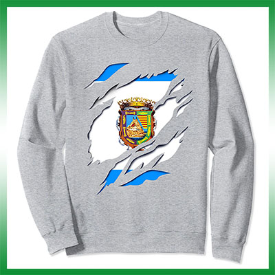 comprar online en amazon sudadera bandera de malaga provincia andalucia