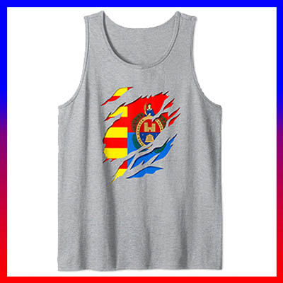 comprar amazon bandera y escudo de la ciudad de elche camiseta de tirantes sin mangas tank top