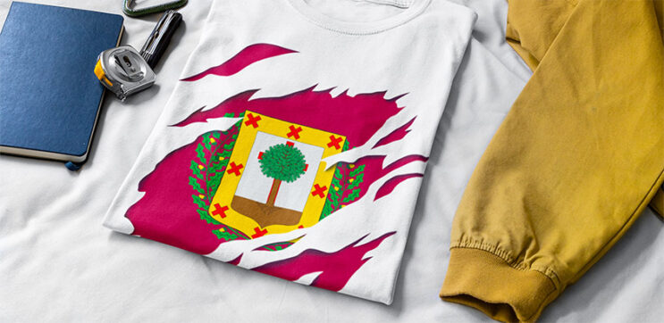 comprar amazon bandera y escudo vizcaya bizkaia pais vasco euskadi camiseta manga corta