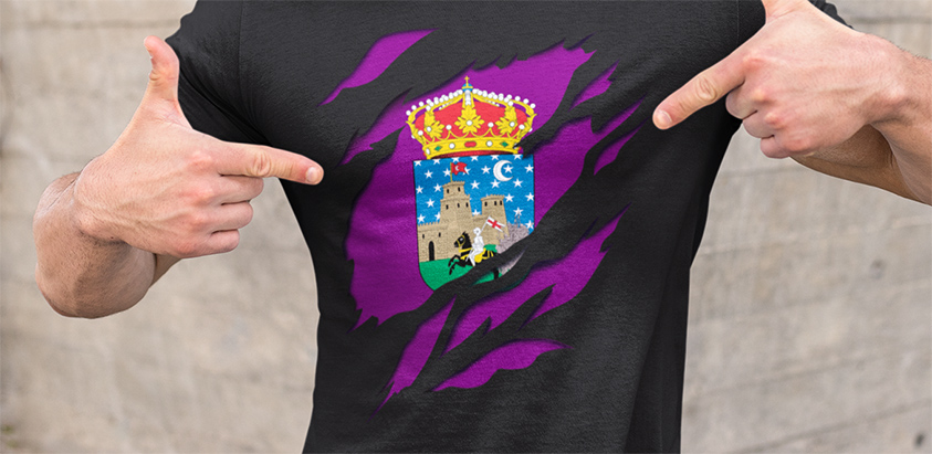 comprar en amazon camiseta bandera ciudad de guadalajara