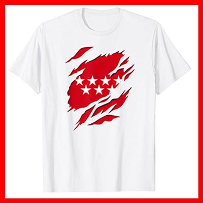 comprar online camiseta bandera de madrid