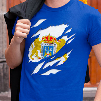 comprar amazon camiseta manga corta bandera ciudad lugo galicia