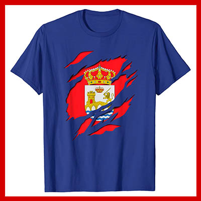 comprar online camiseta manga corta bandera ciudad ourense orense galicia