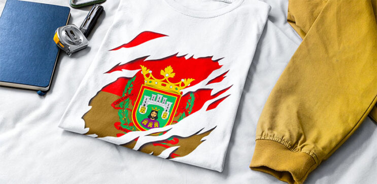 comprar amazon camiseta manga corta bandera de burgos ciudad