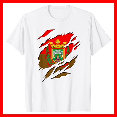 comprar amazon camiseta manga corta bandera de burgos ciudad