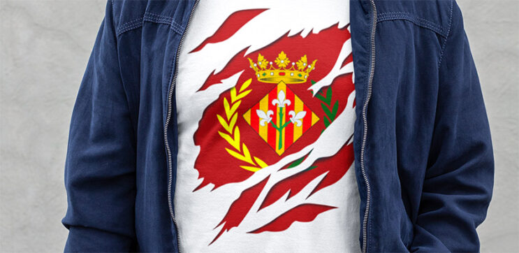 comprar amazon camiseta manga corta bandera de lleida lerida