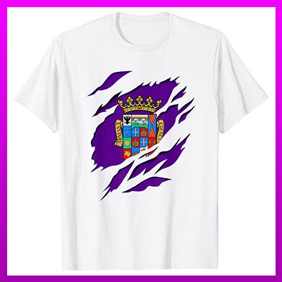 comprar en amazon camiseta manga corta bandera palencia provincia