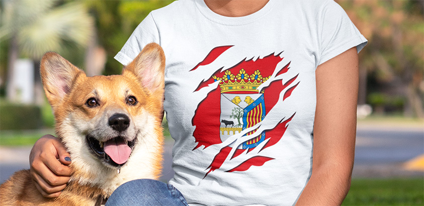 comprar amazon camiseta manga corta bandera salamanca ciudad