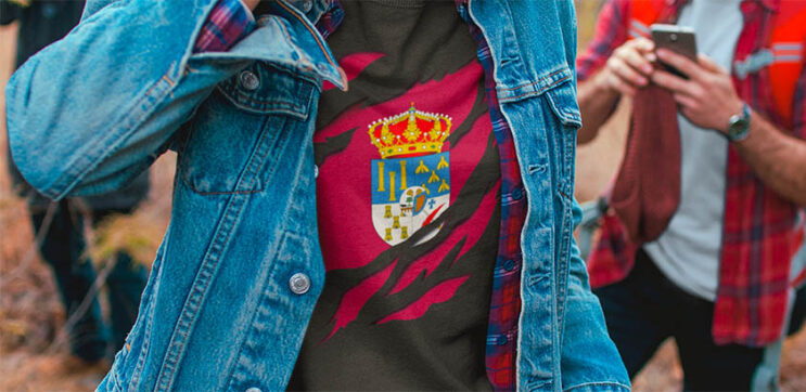 comprar online camiseta manga corta bandera salamanca provincia