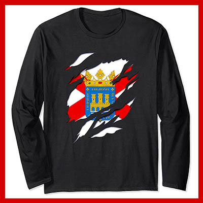 comprar online camiseta manga larga bandera ciudad logroño la rioja