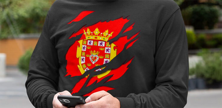 comprar camiseta manga larga bandera ciudad murcia