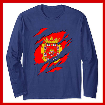 oferta camiseta manga larga bandera ciudad murcia