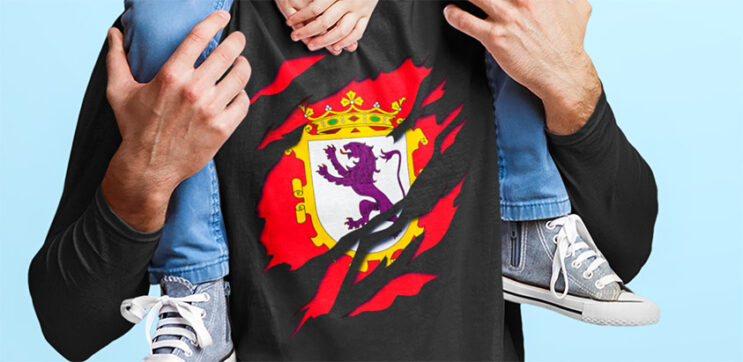 comprar amazon camiseta manga larga bandera leon ciudad