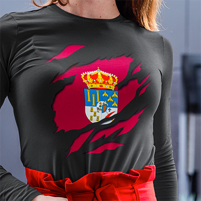 comprar amazon camiseta manga larga bandera salamanca provincia